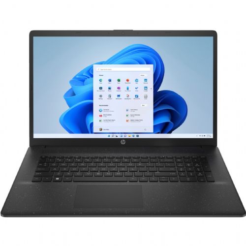 Prenosnik HP 17-cp2164ng, R5-7520U/16 GB/SSD 512 GB NVMe/43,9 cm (17,3"), FHD/IPS/Radeon 610M/DE/W11Home, črn (A3HX1EA)