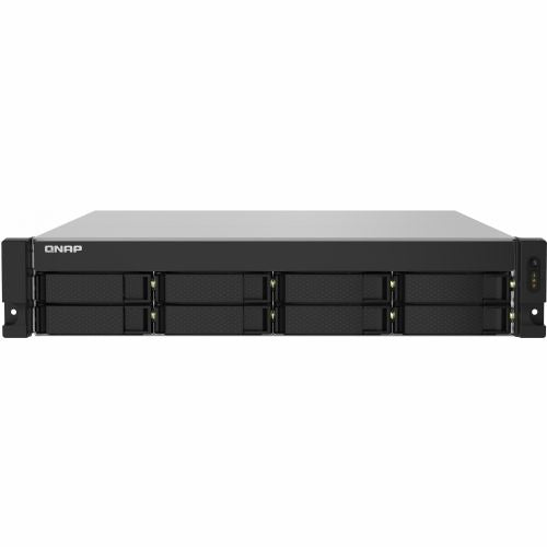 Strežnik NAS QNAP TS-832PXU-4G 8-Bay Quad-Core 1,7GHz Rackmount NAS mit 250W Netzteil 4GB DDR4 UDIMM RAM SATA 6Gbit/s