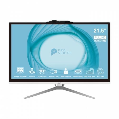 Računalnik MSI PRO AP222T 13M-092XEU i5 / 16GB / 256GB SSD / 21.5" FHD / Windows 11 Home / bel