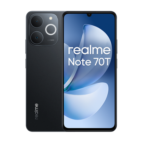 Pametni telefon Realme Note 70T Dual Sim 4GB RAM 128GB črn