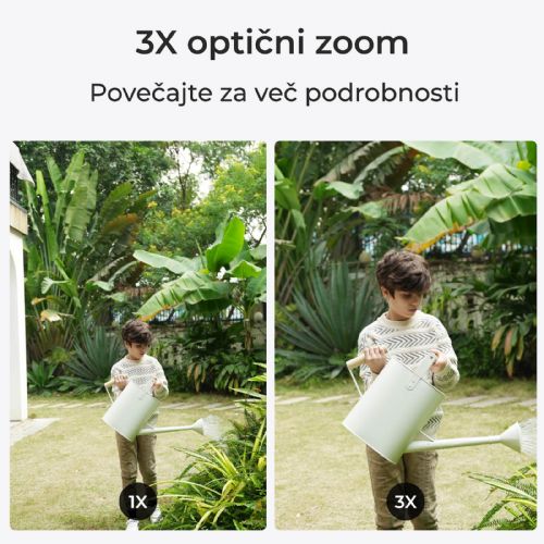 Reolink Ip Kamera E serija E560P 4K, 8MP PTZ, Samodejno sledenje, 3x zoom, barvni nočni vid, POE PCE1PT4K01