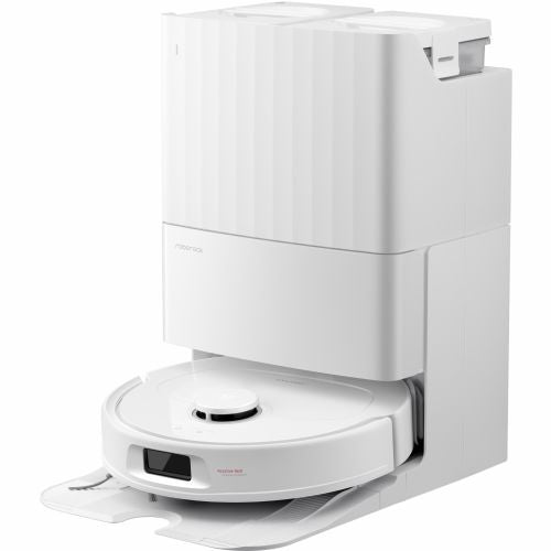 Robotski sesalnik Roborock QR 598 bela barva, 8.000 Pa, samodejno praznjenje, mokro čiščenje, pametna navigacija, do 180 min avtonomije