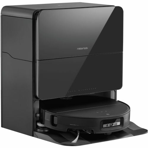 Robotski sesalnik RoboRock Saros 10 (črna, vključno z RockDock Ultra)