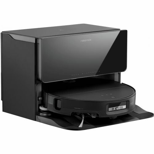 Robotski sesalnik RoboRock Saros 10 (črna, vključno z RockDock Ultra)