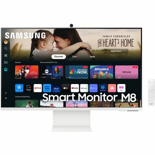 Monitor Samsung S32DM801UU 81,3 cm (32"), 3840x2160 (4K UHD), VA, 400 cd/m2, 4 ms, 16:9, 10 W, USB-C 65 W, HDMI, DP