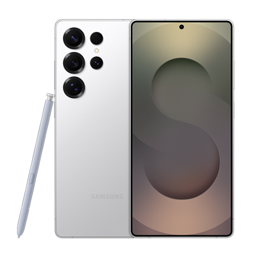 Pametni telefon Samsung Galaxy S25 Ultra (S938), 5G, Dual SIM, 12 GB RAM, 512 GB, titansko belo srebrn