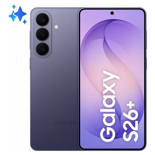 Pametni telefon Samsung Galaxy S26+ 512GB kobaltno vijoličen, 6,7" Dynamic AMOLED 2X 120Hz, 12GB RAM, 50MP trojna kamera, Android 16, 5G