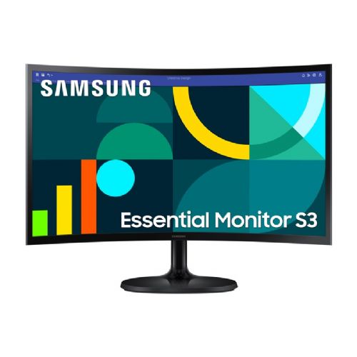 Samsung S24D360GAU monitor, 60,40 cm (23,8"), 1920 x 1080 FullHD, 100 Hz, zakrivljeni