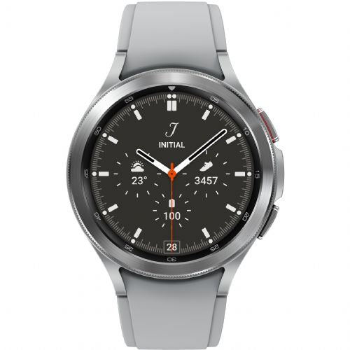 Samsung R895FZ Galaxy Watch 4 Classic LTE 46 mm pametni sat, mistično srebrna, DE