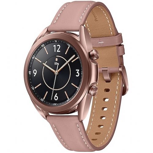 Komplet pametne ure Samsung SM-R855F Galaxy Watch3 vklj. Pas iz nerjavečega jekla 41 mm 4G mystic bronze DE