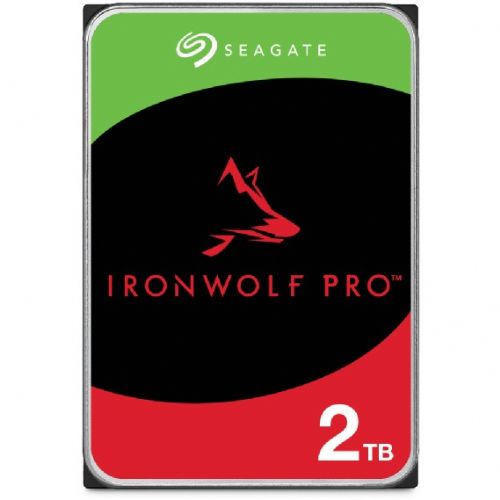 Vgradni HDD disk SEAGATE Ironwolf PRO Enterprise NAS HDD 2TB 7200rpm 6Gb/s SATA 256MB cache 8,9cm 3.5Zoll 24x7 za sisteme NAS &amp; RAID Rackmount BLK