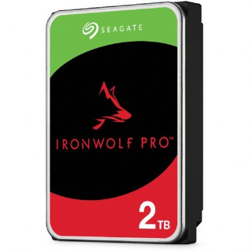 Vgradni HDD disk SEAGATE Ironwolf PRO Enterprise NAS HDD 2TB 7200rpm 6Gb/s SATA 256MB cache 8,9cm 3.5Zoll 24x7 za sisteme NAS &amp; RAID Rackmount BLK