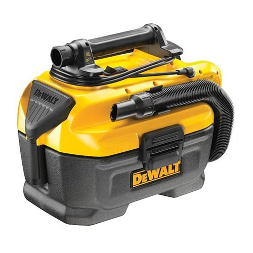 Sesalnik za mokro/suho sesanje DeWalt  DCV584L za delovanje na baterije/iz omrežja (rumen, brez baterije)