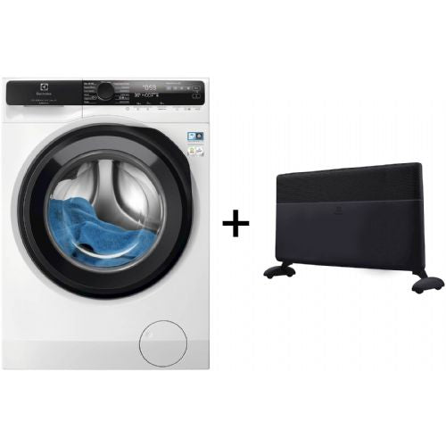 Pralni stroj Electrolux EW7F5412ACE + grelnik ECH/AT-2003 3AI-W BI, AutoDose, SteamRefresh, QuickCare 59 min, 8 kg, 1400 obr/min