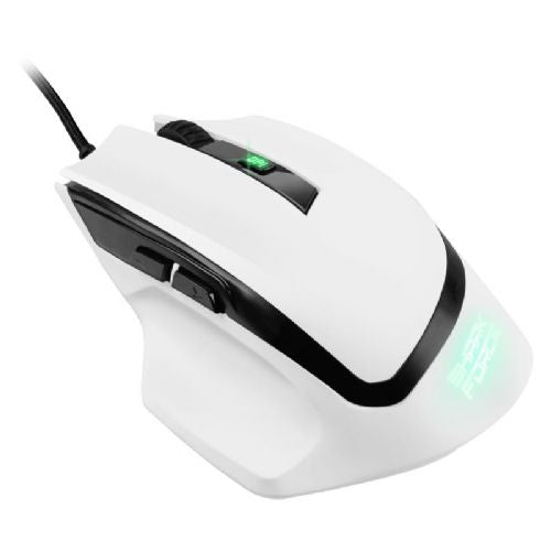 Miška SHARKOON SHARK Force II USB optična gaming bela