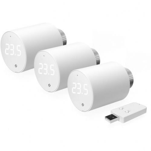 Pametni termostat Shelly Plug &; Play &quot;3x Blu TRV &; Blu Gateway Gen3;