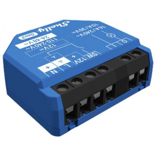 Shelly Relais &quot;1 Gen3&quot; max 16A WLAN BT