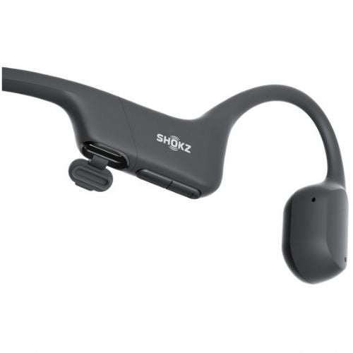 Brezžične slušalke Shokz OpenRun Mini Black Bluetooth za kostno prevodnost