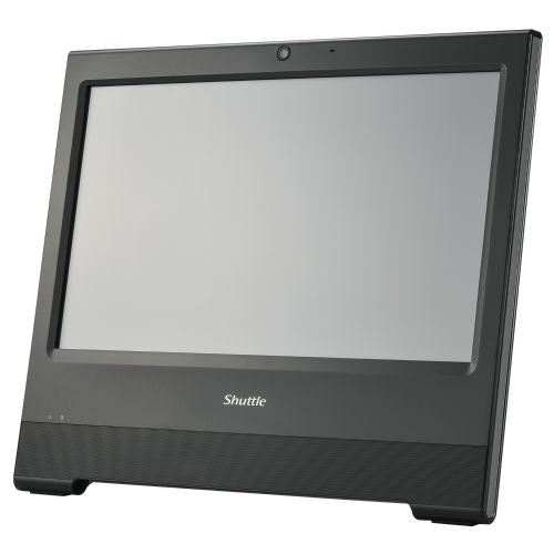 SHUTTLE XPC AIO Barebone X50V9U3 39,62 cm 15,6-palčni Intel Core i3-1315U 2x SODIMM 64GB 2x M.2 1x SATA 1x HDMI Črna