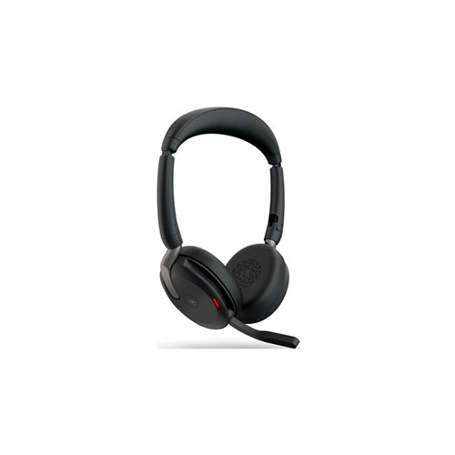Jabra Evolve2 65 Flex Duo WLC slušalice, s punjačem, stereo, MS, Bluetooth, USB-C, Link380c, crne
