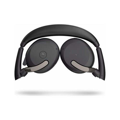 Jabra Evolve2 65 Flex Duo WLC slušalice, s punjačem, stereo, MS, Bluetooth, USB-C, Link380c, crne