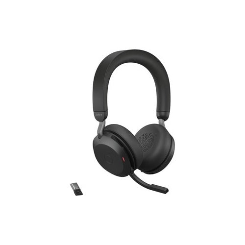 Jabra Evolve2 75 slušalice, Link380a, UC, USB-C, Bluetooth, crne