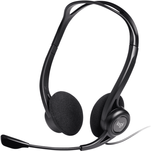 Slušalke Logitech PC 969, črna (981-000100)