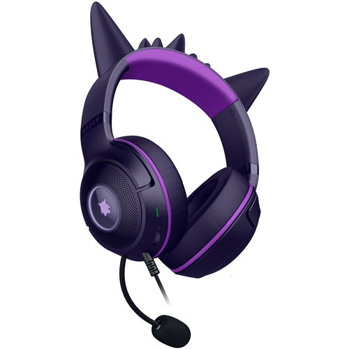 Slušalke Razer Kraken Kitty V2 Pokémon Gengar Ed. (lila, USB-A)