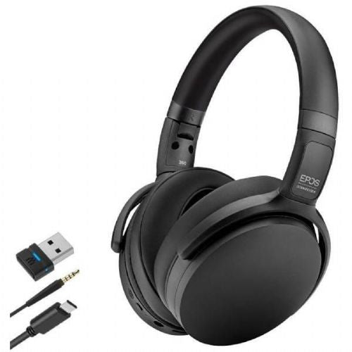 Epos ADAPT 360 slušalice (crne, Bluetooth, ANC, USB-A-dongle)