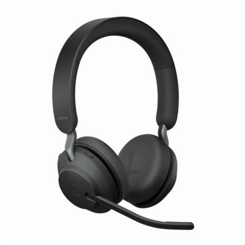 Slušalke Jabra Evolve2 65, Bluetooth, UC, USB-A, polnilna postaja, črna
