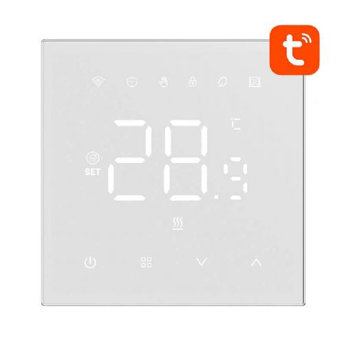 Pametni termostat Avatto WT410-16A-W električno ogrevanje 16A WiFi