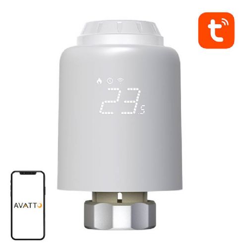 Pametni termostatski radiatorski ventil Avatto TRV07 WiFi TUYA