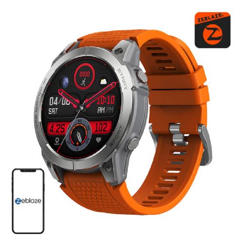 Pametna ura Zeblaze Stratos 3, oranžna