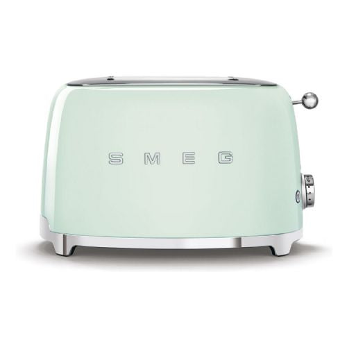 Toaster  Smeg TSF01PGEU 2 reži, 950 W, nastavljiva stopnja zapečenosti, funkcija odmrzovanja, pastelno zelen