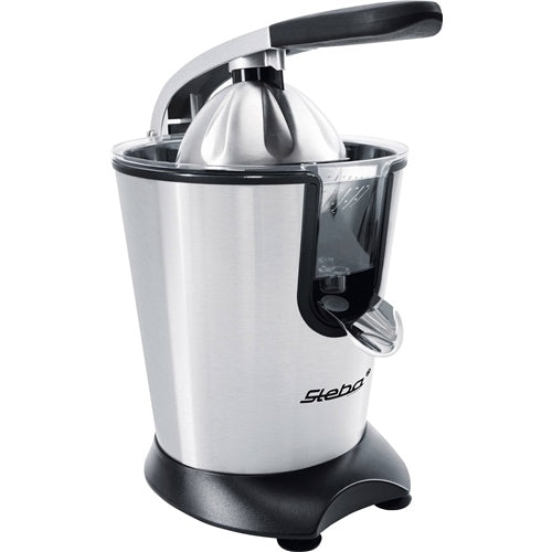 Sokovnik Steba ZP 2 ohišje iz nerjavečega jekla, 160 W, samodejni zagon/ustavitev, deli primerni za pomivalni stroj, tihi motor