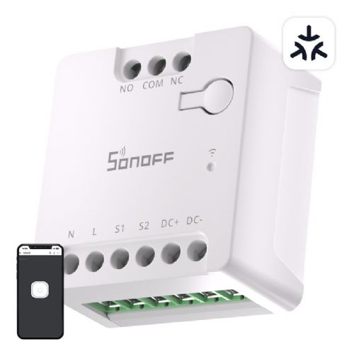 Stikalo SONOFF MINI-D Smart WiFi Matter Switch (AC/DC 12-48V, suh kontakt)