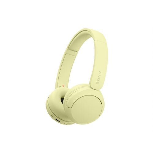 Brezžične slušalke SONY WH-CH520 headphones rumene