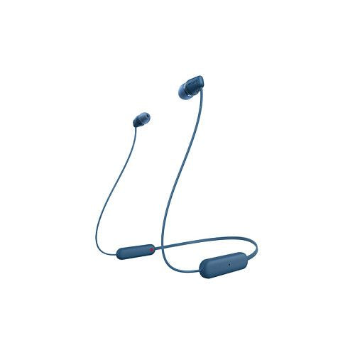 Slušalke  Sony WI-C100L (modra. Bluetooth. USB-C)