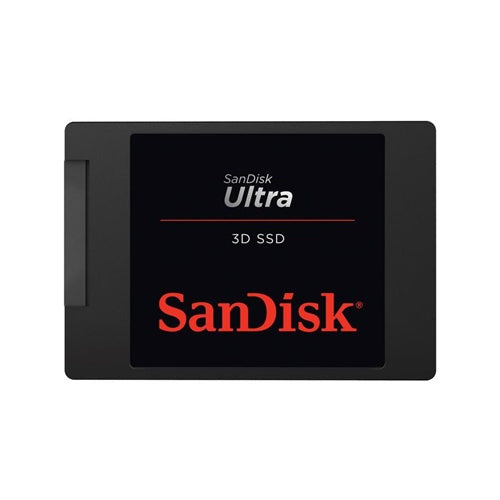 SSD SanDisk Ultra 3D 500 GB (črn, SATA 6 Gb/s, 2,5")