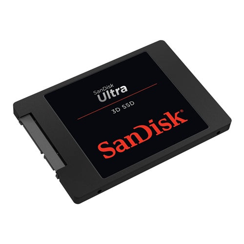 SSD SanDisk Ultra 3D 500 GB (črn, SATA 6 Gb/s, 2,5")