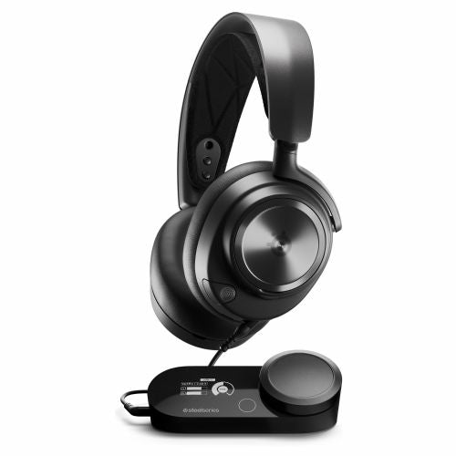 Slušalke SteelSeries Arctis Nova Pro brezžične, naglavne, gaming, aktivno odpravljanje šumov, črne