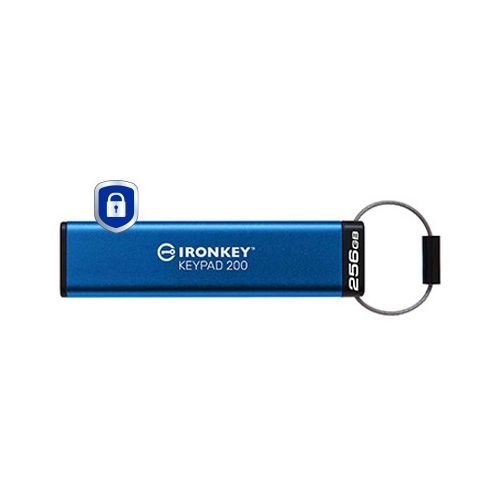 USB ključek 256 GB Kingston IronKey Keypad 200 maloprodaja