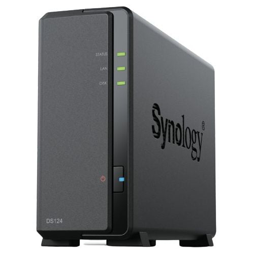 Strežnik NAS Synology DiskStation DS124 NAS, črn