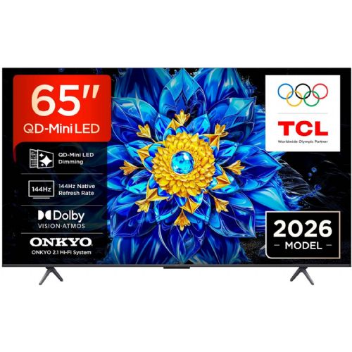 Televizor TCL 65P8L 4K QD-Mini LED, 144Hz, Dolby Vision, ONKYO zvok, Google TV