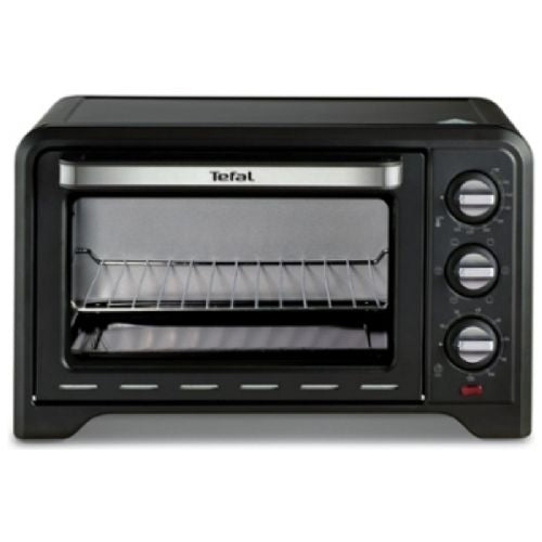 Konvekcijska pečica TEFAL Optimo OF444834, 1380 W, 19 l, črna, retro dizajn