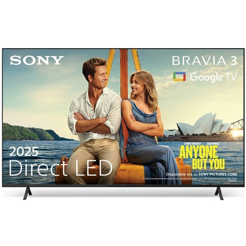 Televizor Sony K-43S35BP Bravia 3 109 cm (43") Triluminos Pro 4K HDR X1 Processor Google TV
