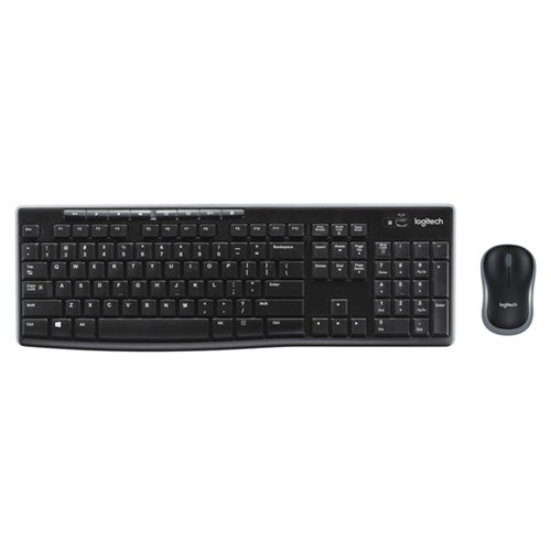 Tipkovnica Brezžična + miška Logitech MK270