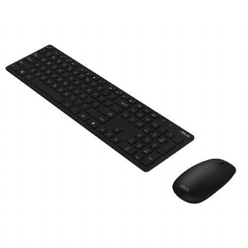 Tipkovnica z miško ASUS W5000 Wireless Keyboard and Mouse Set, brežični komplet, črn s Copilot tipko 90XB0430-BKM430