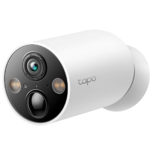 Zunanja brezžična baterijska nadzorna kamera TP-Link Tapo C425 KIT Smart, Wi-Fi, 2K, QHD, 4 MP, solarni panel, bela