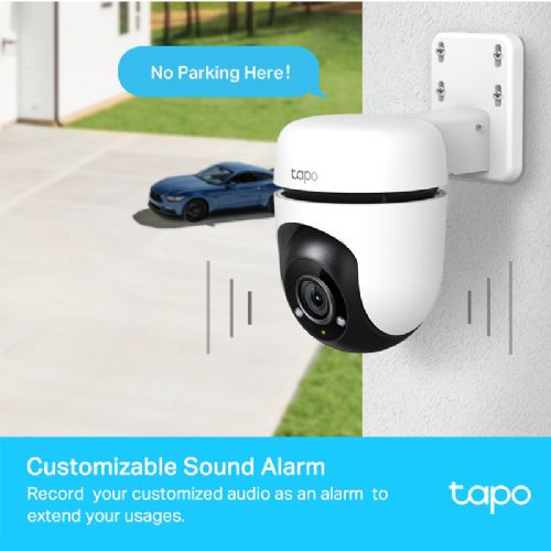 Zunanja nadzorna kamera TP-Link Tapo C500, IR, Full HD, IP65, 360°, Wi-Fi, bela